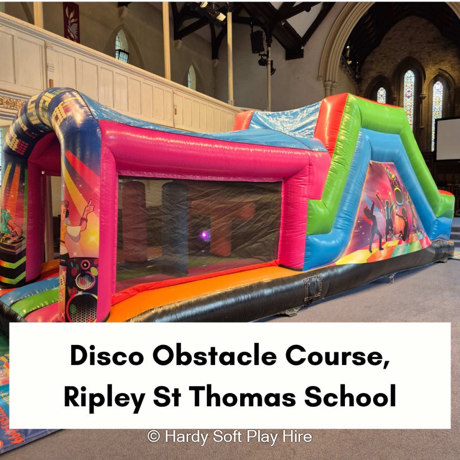 Disco Obstacle Course - Bouncy Castle Hire in Kendal, Lancaster ...