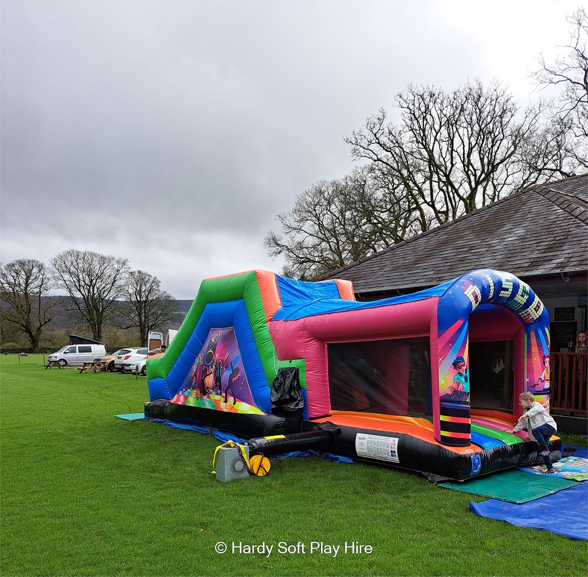 Disco Obstacle Course - Bouncy Castle Hire in Kendal, Lancaster ...